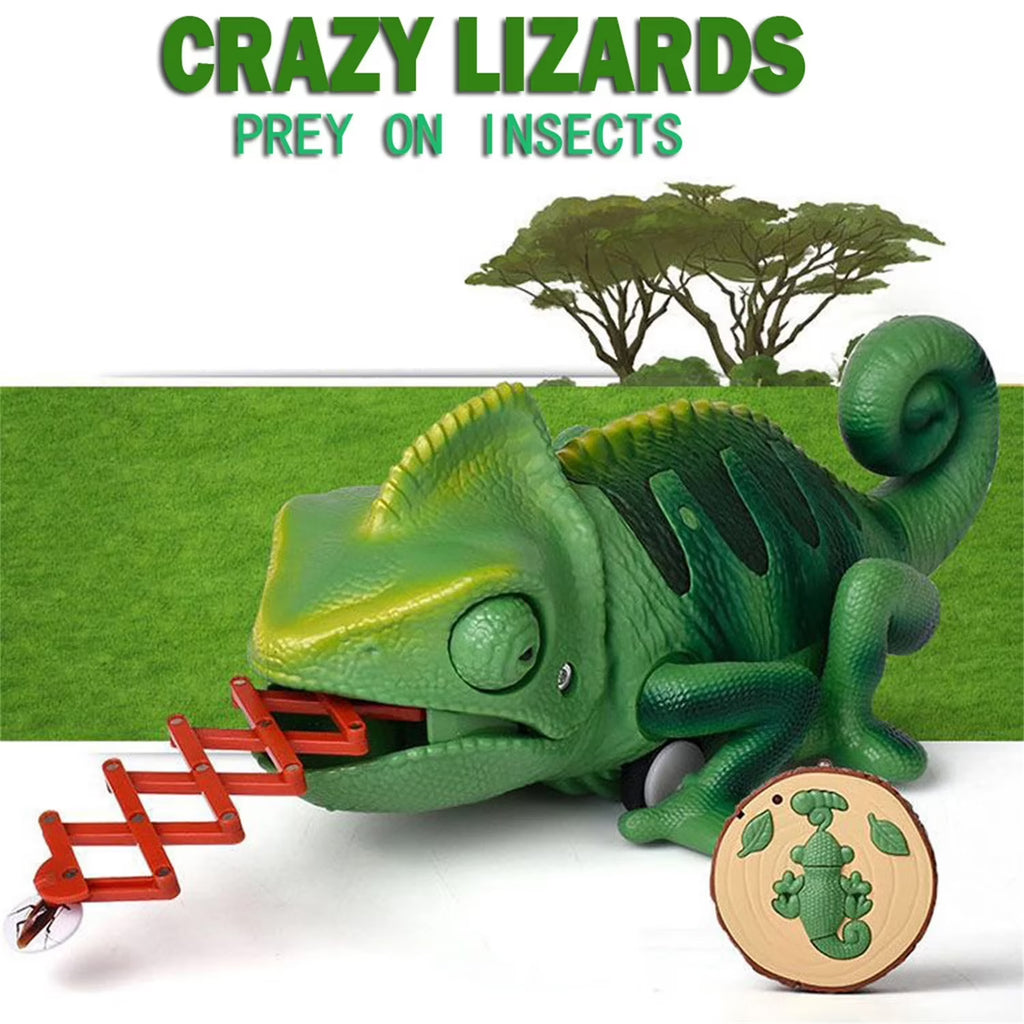 RC Robot Lizard Toys with LED Light Up X773398