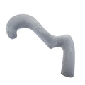 68 Inches Memory Foam Body Pillow with Cover - Middle Grey M15506