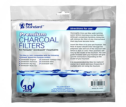 Charcoal Filters for Drinkwell Fountains M6418
