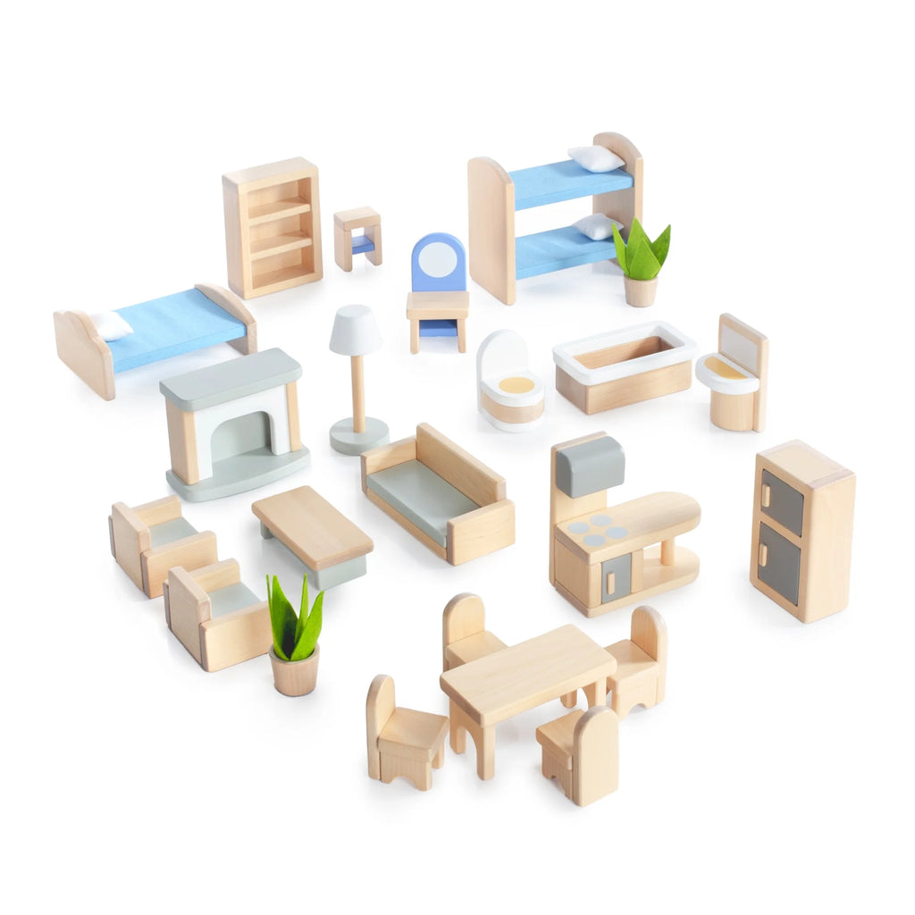 24 pc. Dollhouse Furniture Set H99891