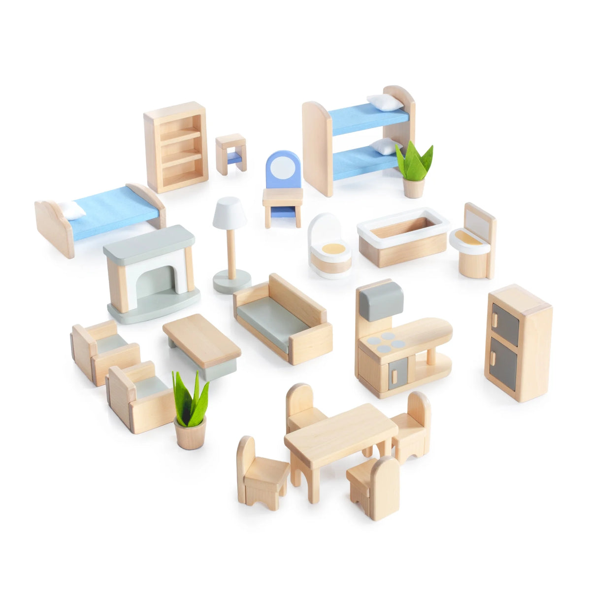 24 pc. Dollhouse Furniture Set H99891