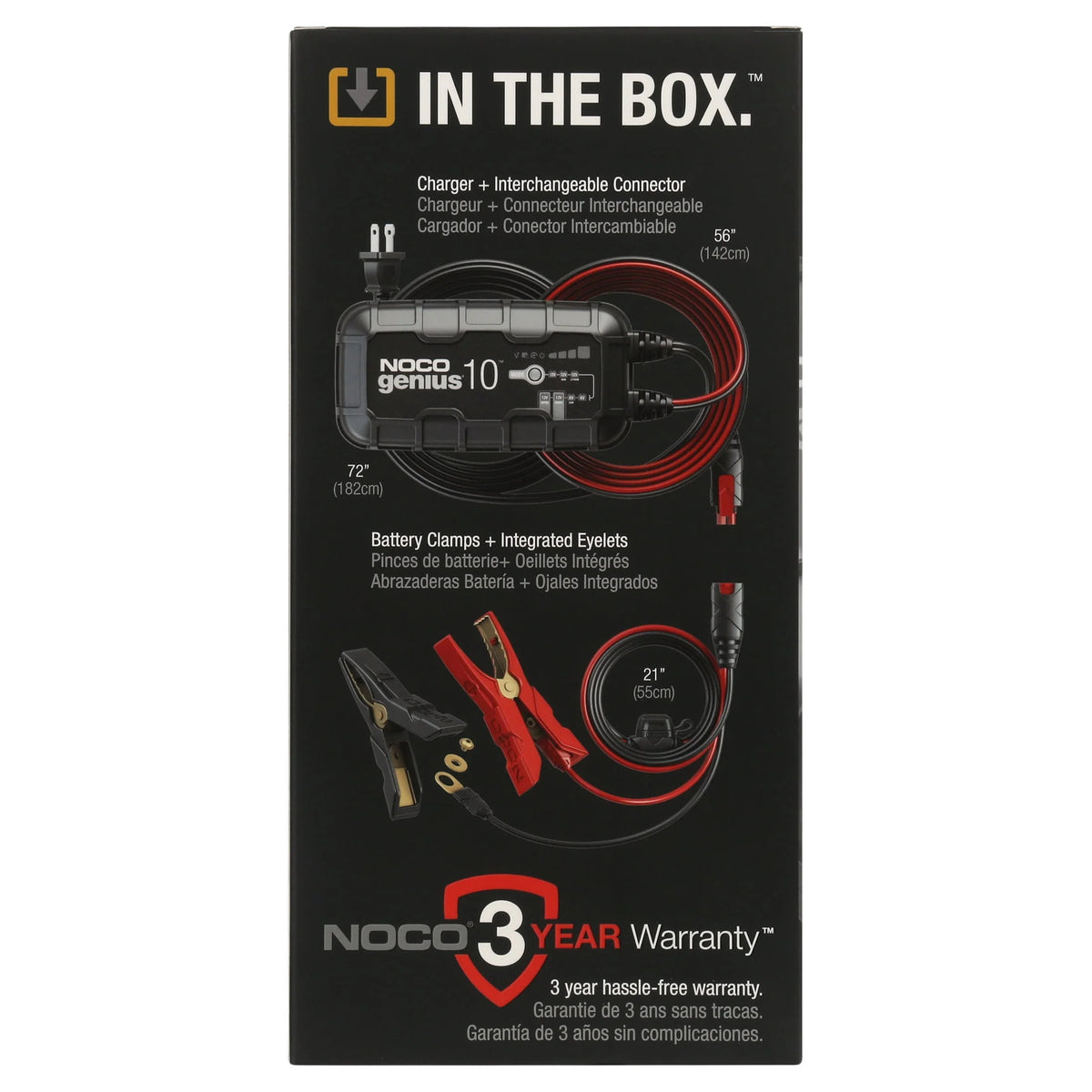 6V/12V 10A Smart Battery Charger and Maintainer B9100