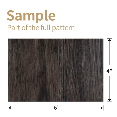 Peel and Stick Vinyl Flooring 36pcs 6"×36" Wood Effect Waterproof Z24780