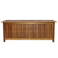 Water Resistant Acacia Solid Wood Deck Box in Brown F25686