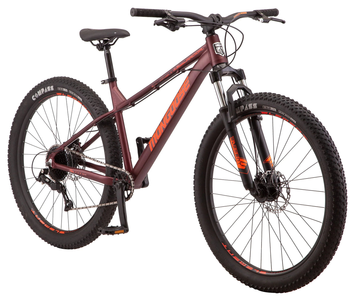 27.5 7 Speeds Maroon Mountain Bike U195