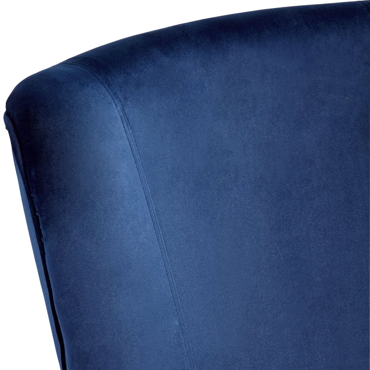 Blue Fabric Adjustable Office Chair R875