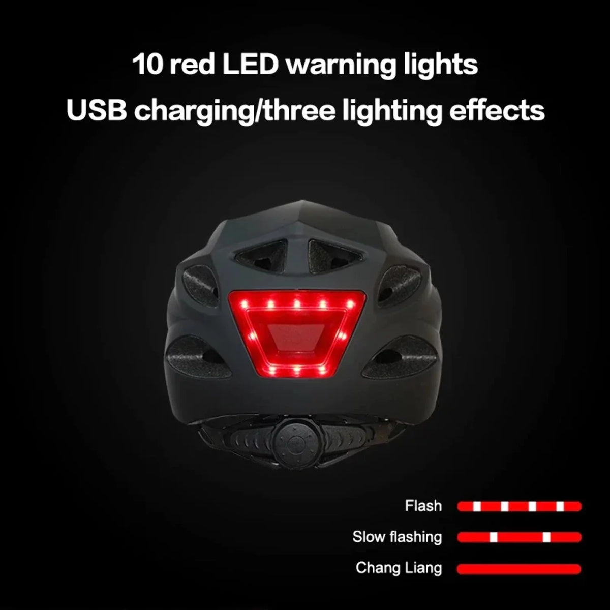 Cycling Bicycle Helmet With LED Tail Light C663412