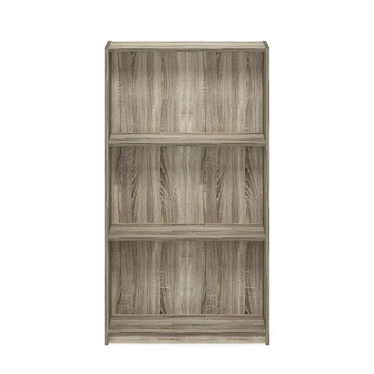 3-Tier Sonoma Oak Bookcase Storage Shelves P46955
