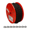 Black Polycoat Steel Single Jack Chain L4040
