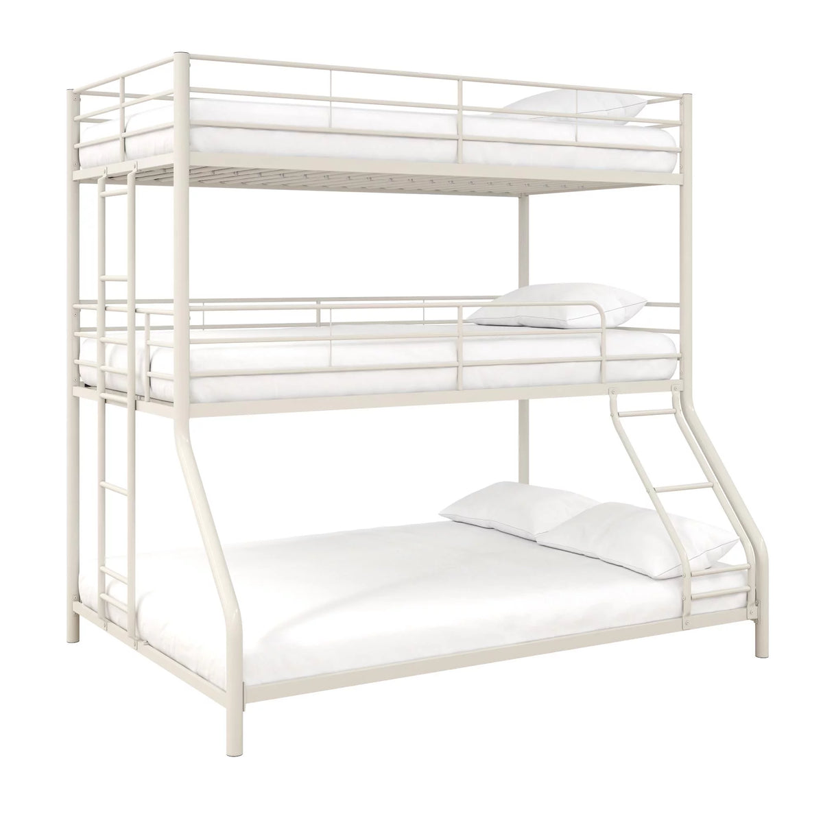 Off White Triple Bunk Bed C1178