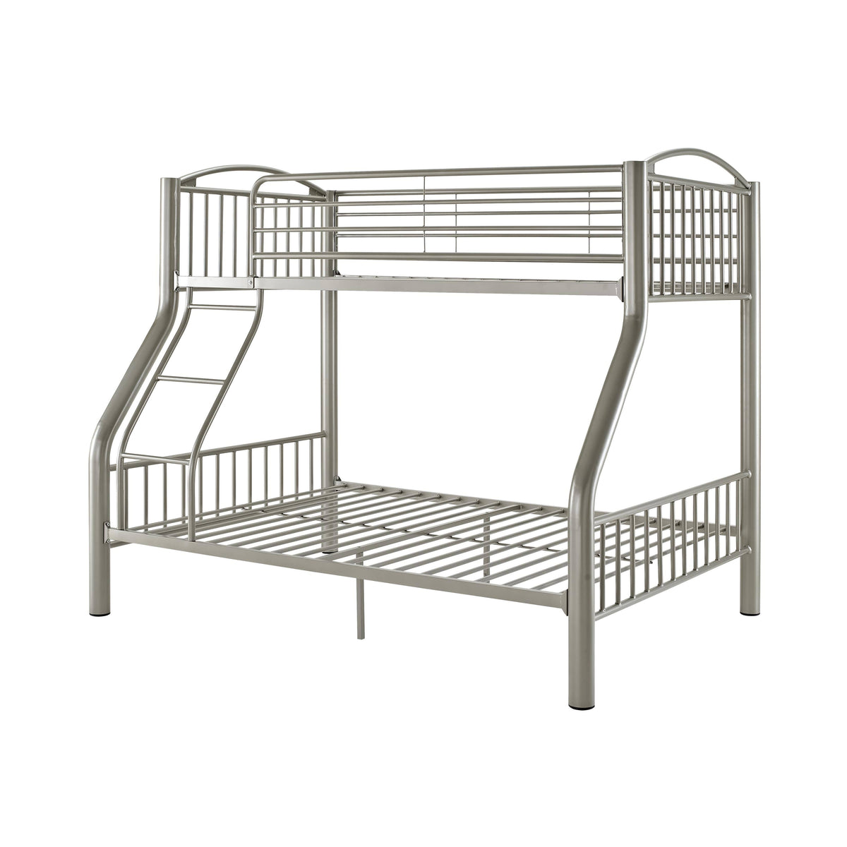 Twin Over Full Pewter Bed Z1057