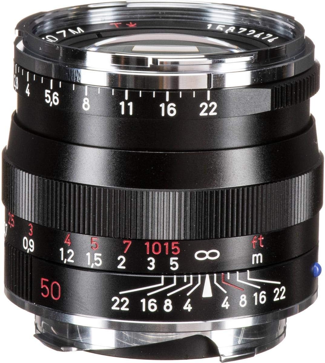Plannar T ZM 2/50 Standard Camera Lens for Leica M-Mount Rangefinder Cameras H609