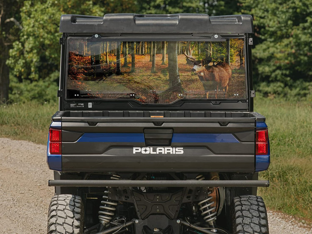 Deer Print Polycarbonate Rear Windshield X7442