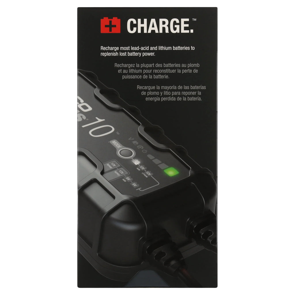 6V/12V 10A Smart Battery Charger and Maintainer B9100