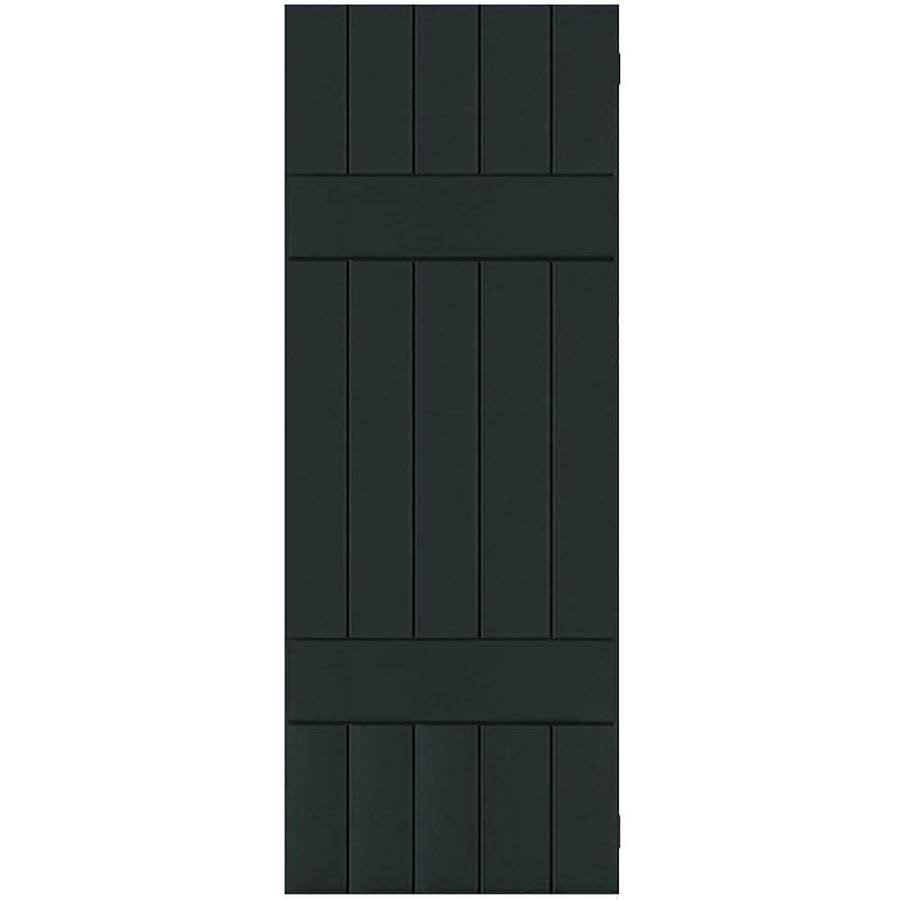 Dark Green Sapele Mahogany Board and Batten Shutters Pair X2058