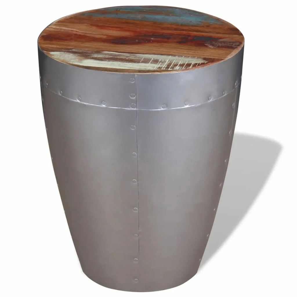 Solid Reclaimed Wood Stool U932