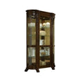 Curved End Curio Cabinet A1267