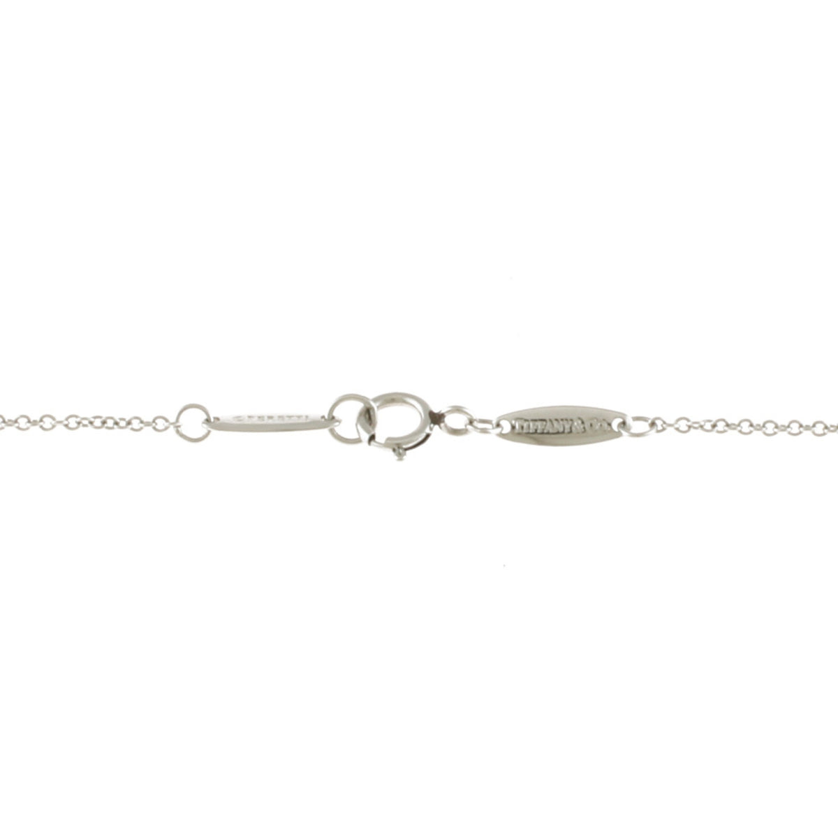 Platinum Necklace By The Yard Diamond A1415