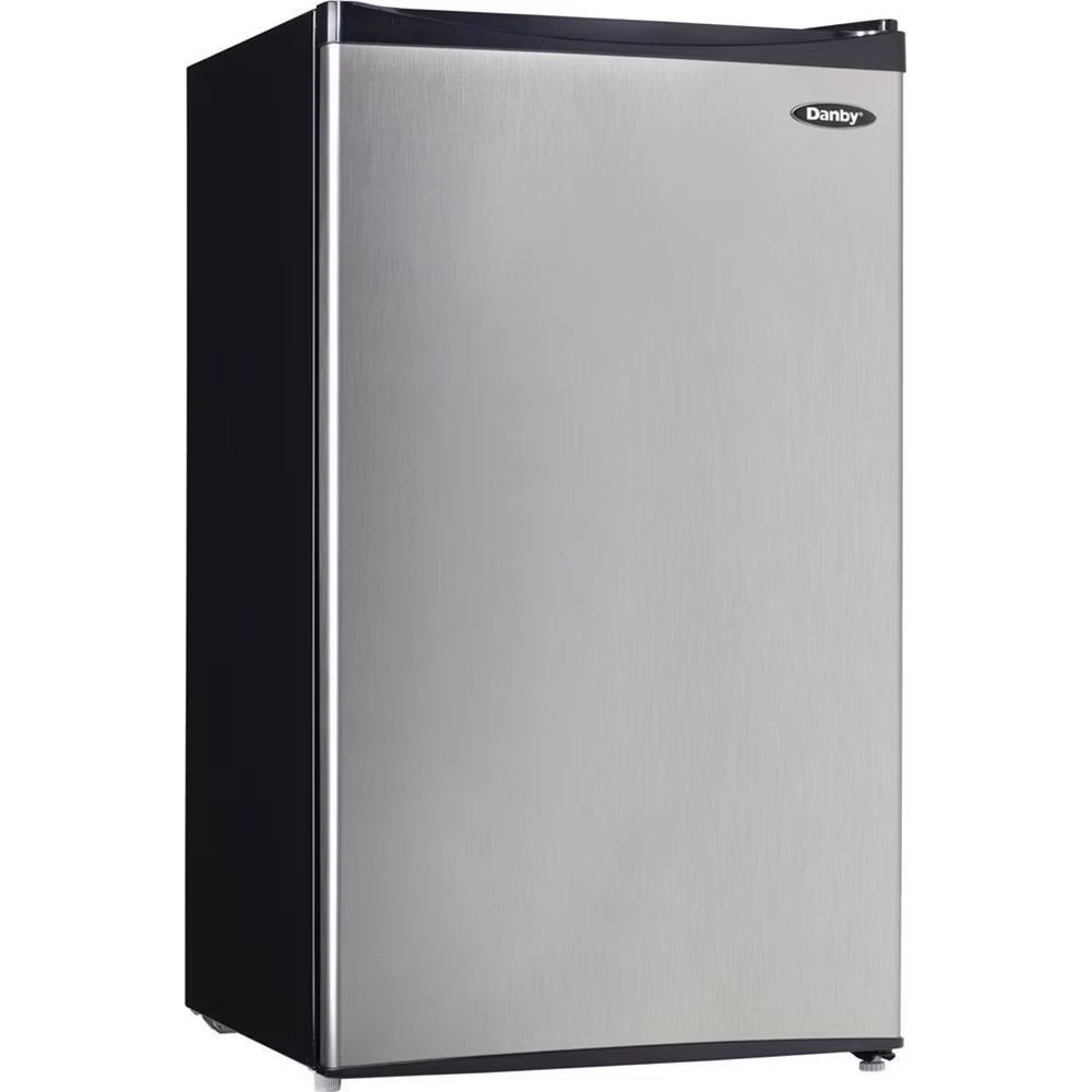 3.2 CF Compact Refrigerator with Spotless Steel Door T96752