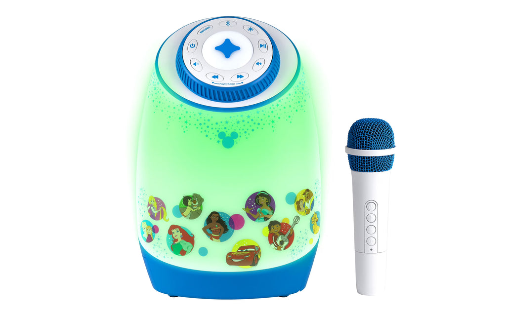 Disney Karaoke Machine with Bluetooth Speaker and Wireless Microphone S144165