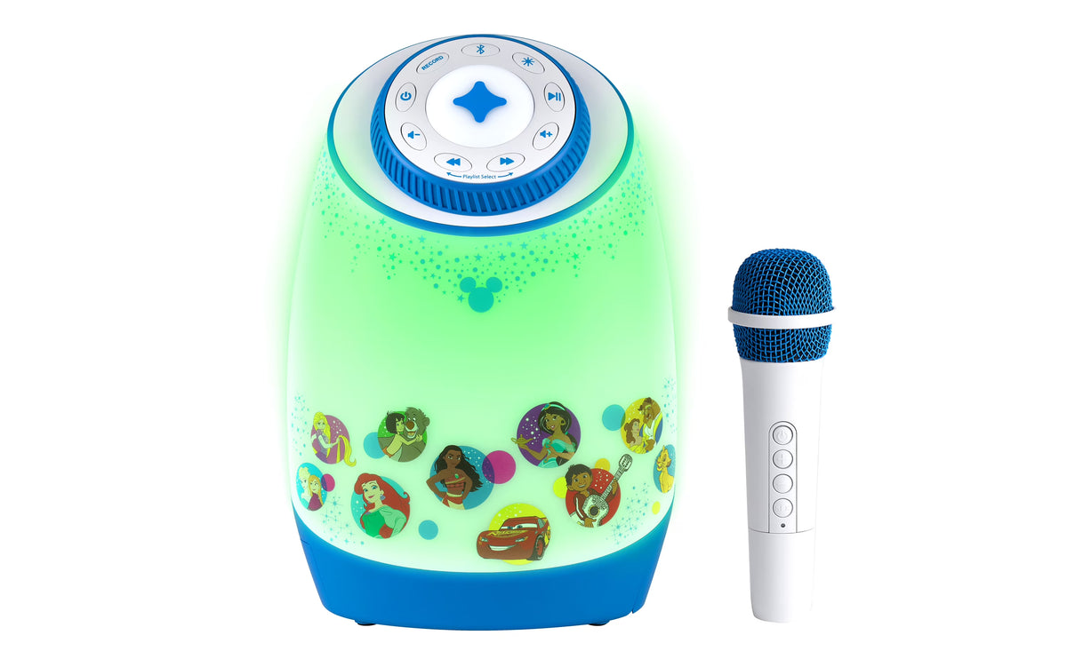 Disney Karaoke Machine with Bluetooth Speaker and Wireless Microphone S144165