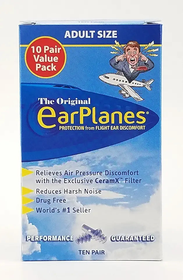 Adult Earplugs 10 Pair W245544
