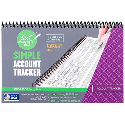 1 Pack Wide Edition Checkbook Register U884