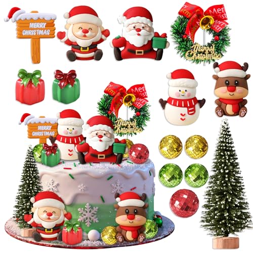 Christmas Cake Topper Decorations I600223