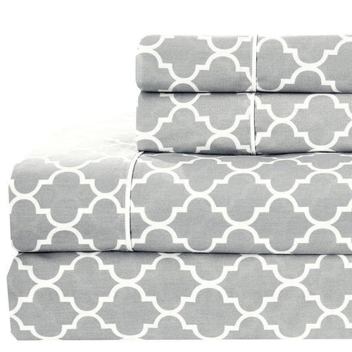 100% Cotton Printed Sheets California King U14229