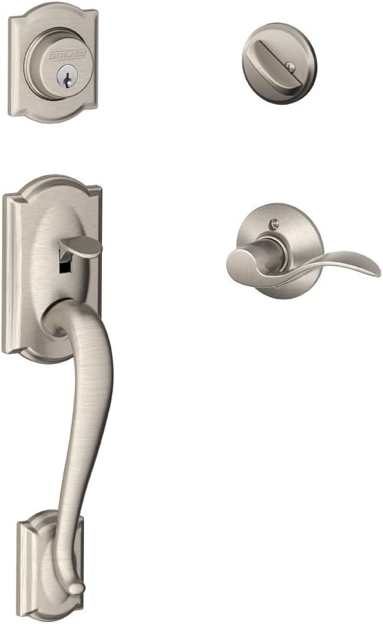 Matte Black Single Cylinder Handleset and Georgian Knob V702742