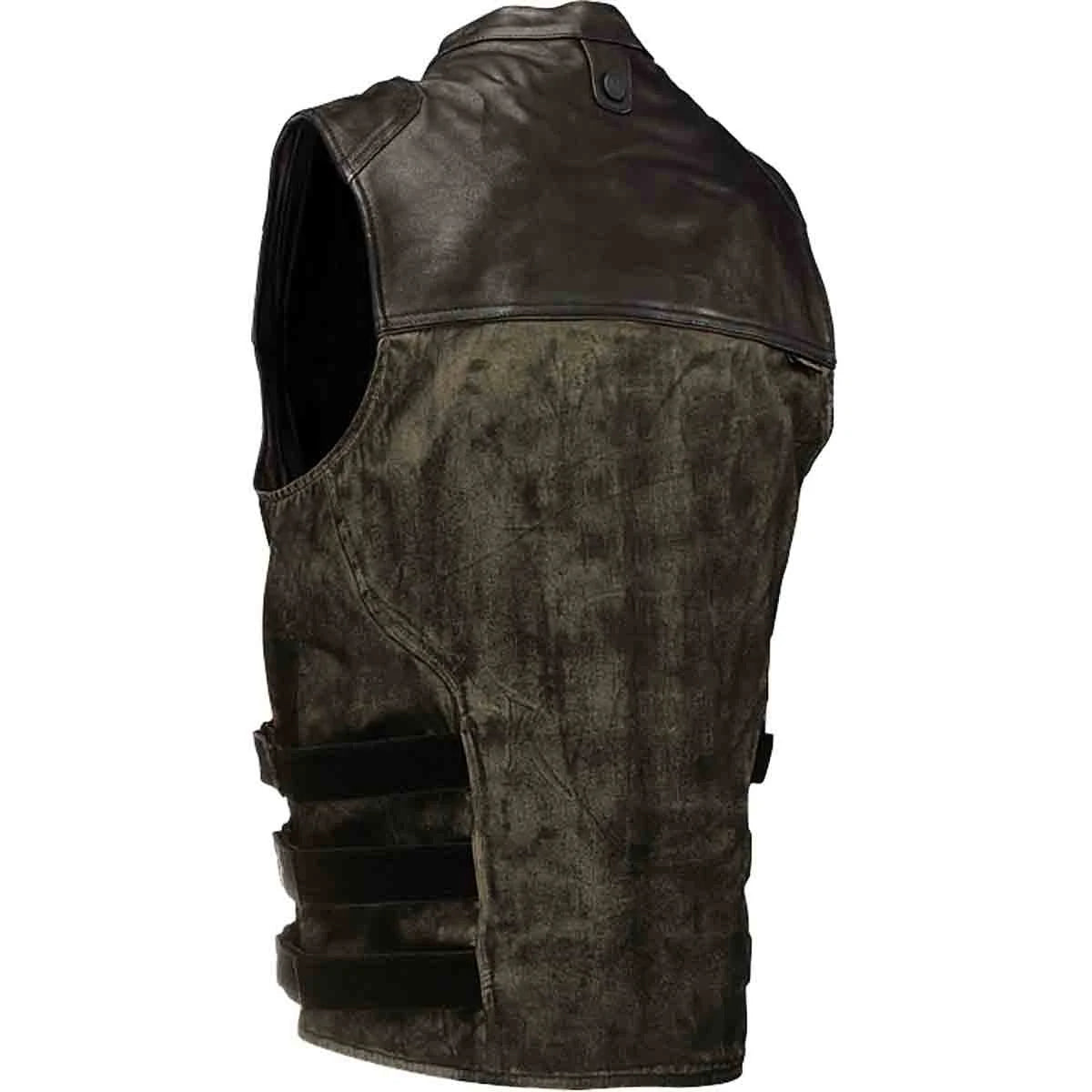 Brown SM Vest Y606