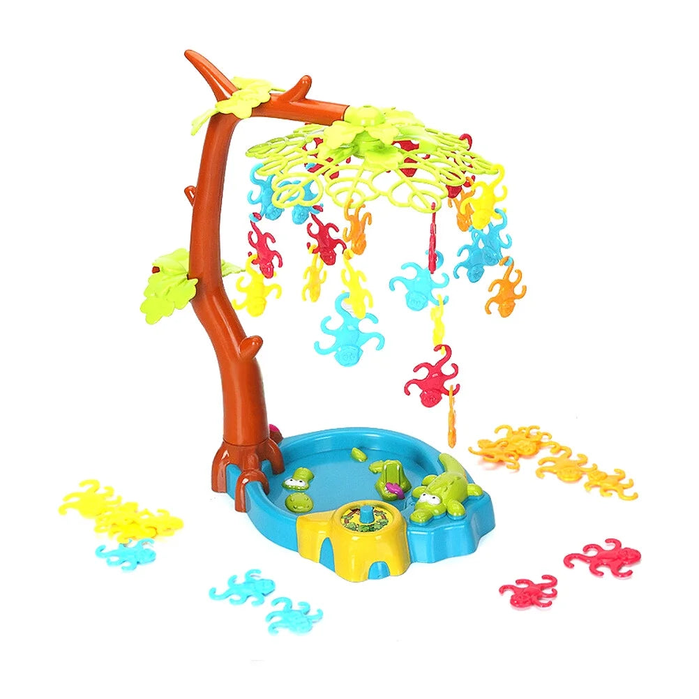Monkey Swing Tree Board Game Educational Toys Q748641