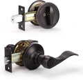 6 Pack Oil Rubbed Bronze Passage Door Levers G389410