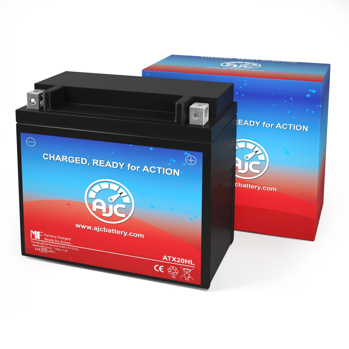 AJC Brand Replacement Snowmobile Battery C27879