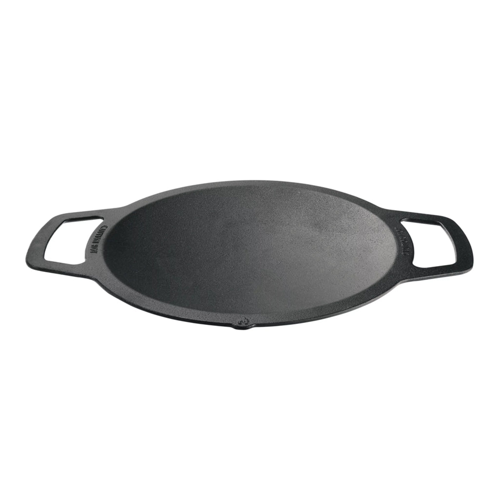Large Cast Iron Wok Top, 18" Stir Fry Pan B5319