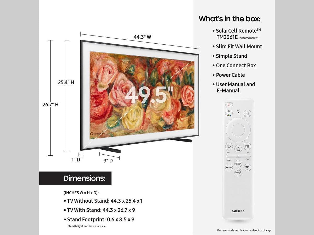 50” QLED HDR TV E364