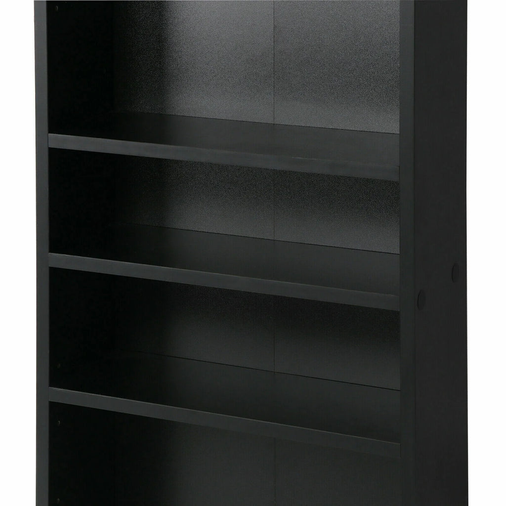 Black Adjustable Multimedia Storage Cabinet J301