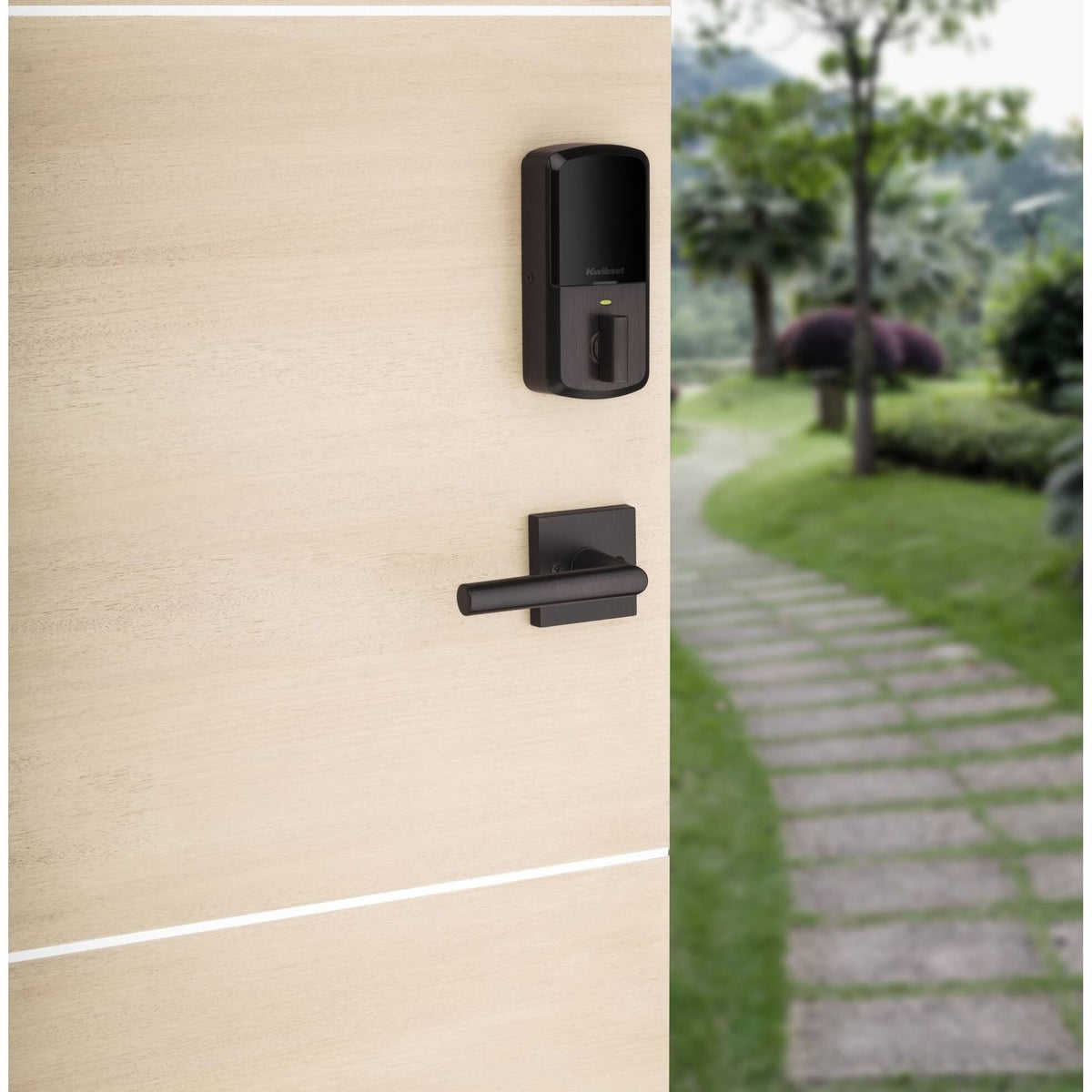 Iron Black Touchscreen Wi-Fi Smart Lock H81406