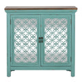 Blue 2 Door Accent Cabinet K773053