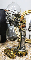 Steampunk Sand Timer with Black Sands Figurine Accent Decor Z7720