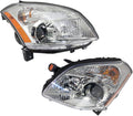 Headlight Assembly Pair for Nissan Maxima 2007 Halogen E39859