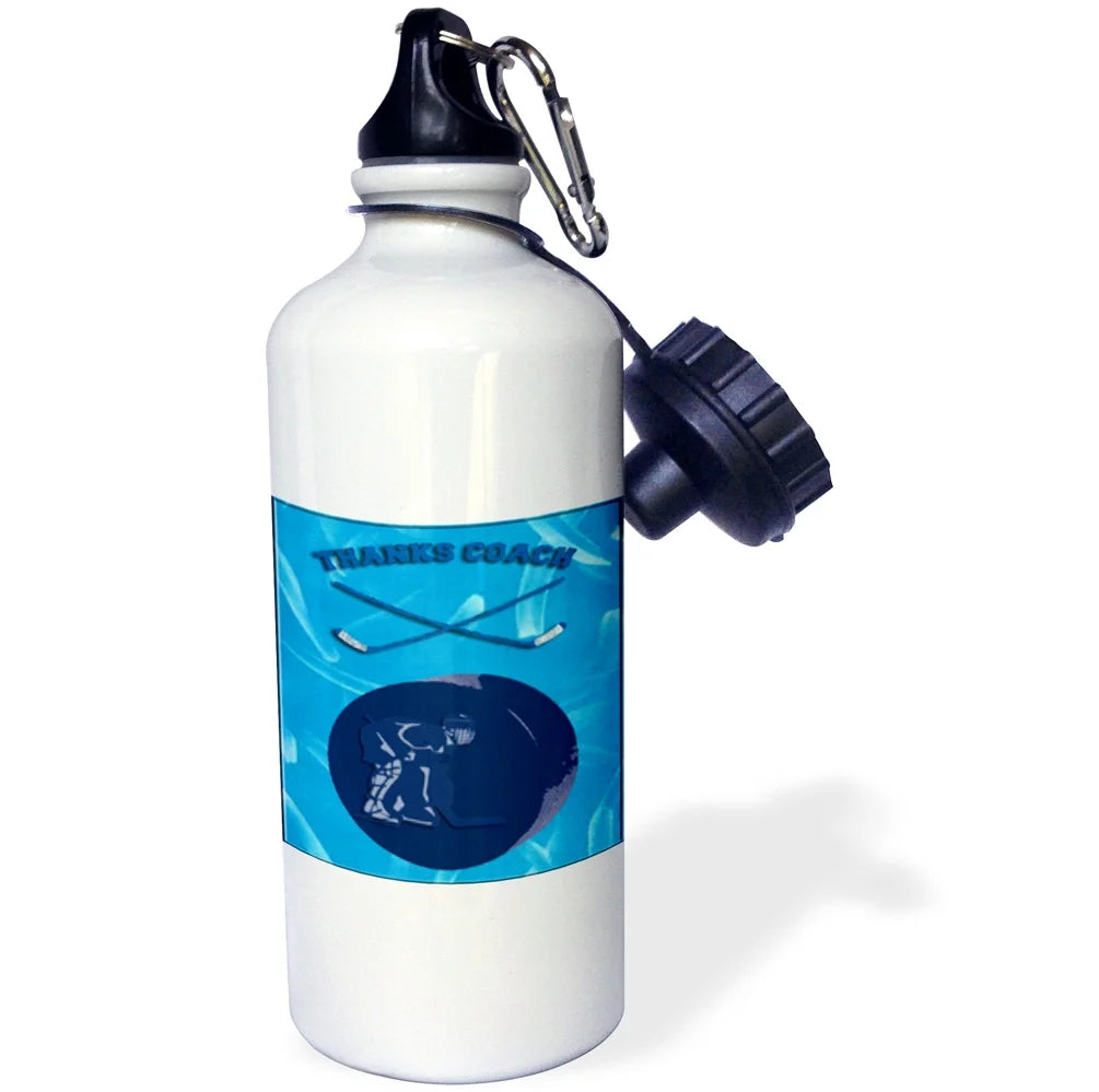 Hockey Sports Water Bottle 21 oz S3508