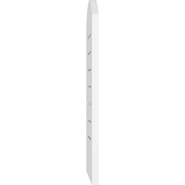 Arch Top Surface Mount PVC Gable Vent V87644