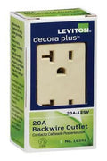 20 amps 125 V Duplex Ivory Outlet C95080