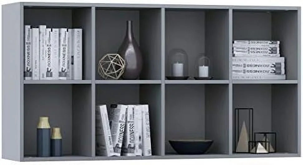 8 Compartment Organizer Cabinet Bookcase Sideboard E630933