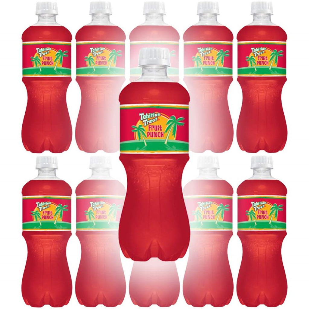 Tahitian Treat Fruit Punch Soda 20oz Bottles, Quantity of 24 D24899