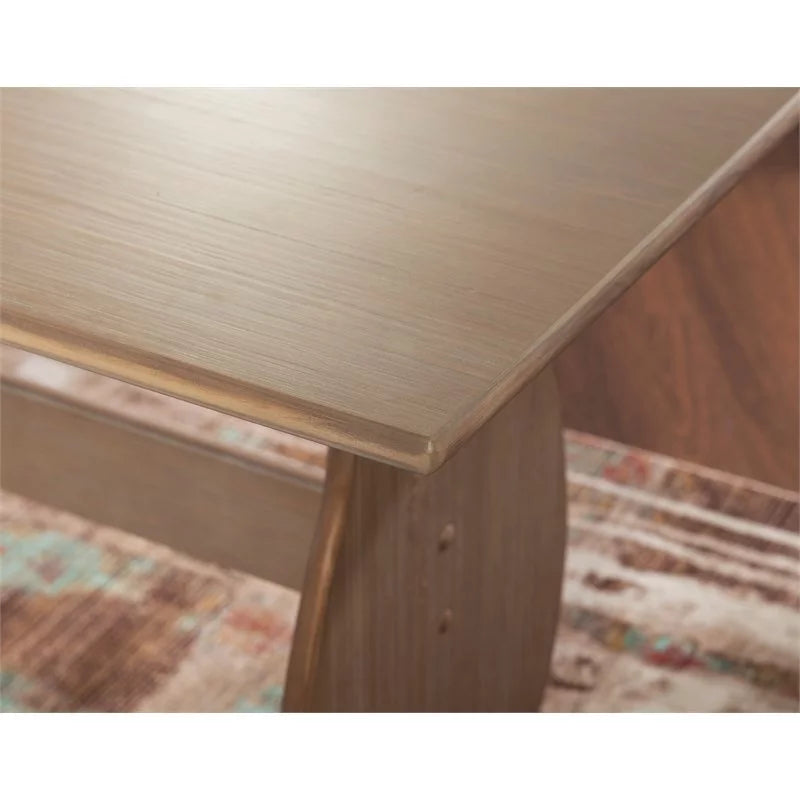 Brown Wood Corner Dining Set N92595
