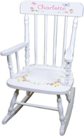 White Childrens Rocking Chair T54240
