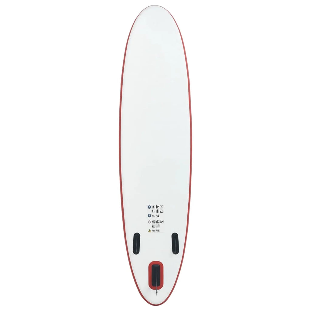 Red And White Inflatable Paddle Set With Pump P7528