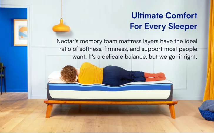 Queen Gel Memory Foam Mattress T7796